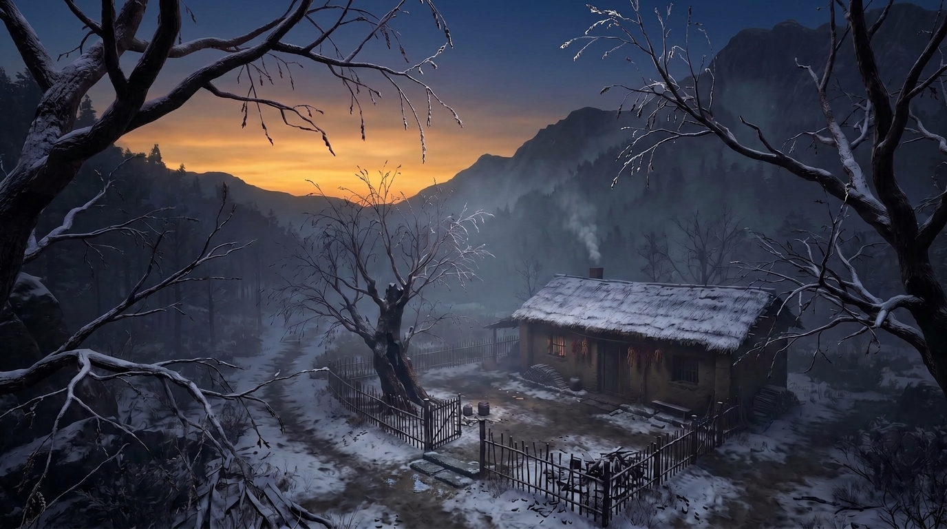 场景 · 老宅（俯瞰）